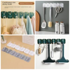 Six Rows of sticky Gadgets