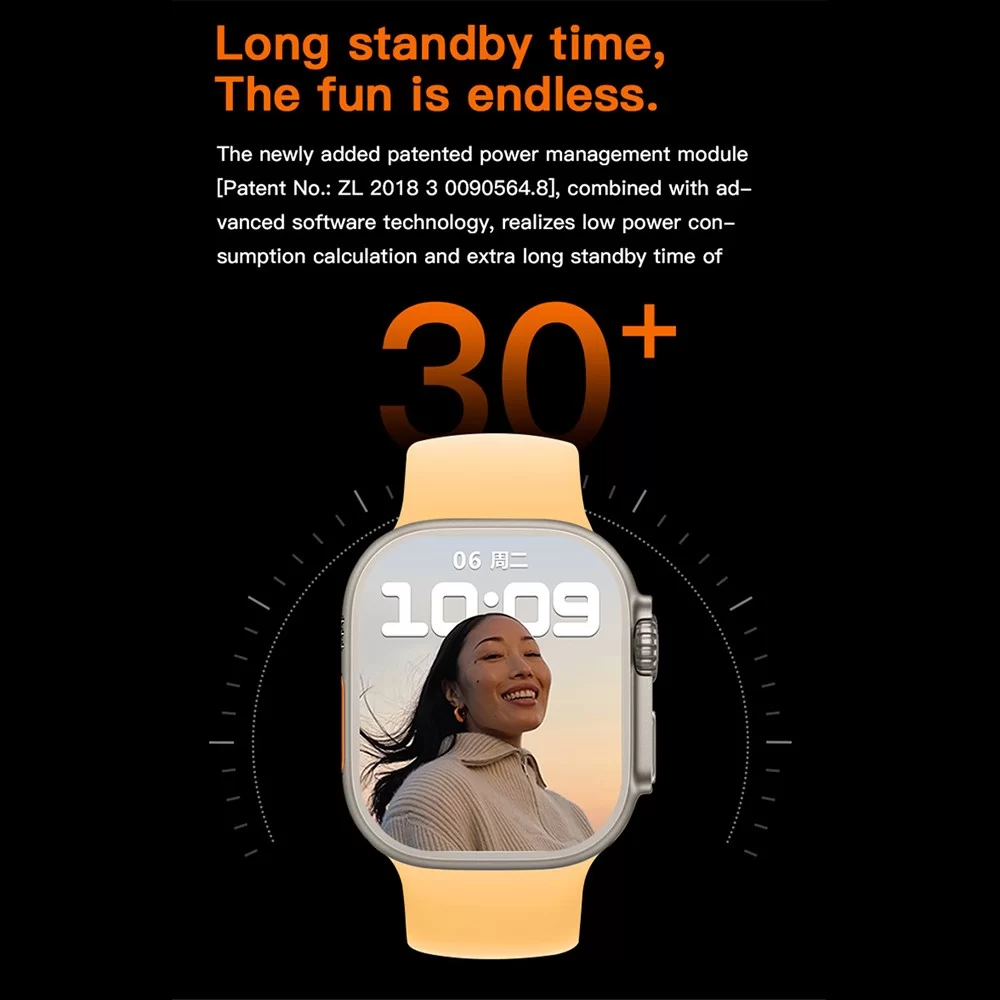 T800 Ultra Smart Watch Series 8. (Random Color) - Image 4