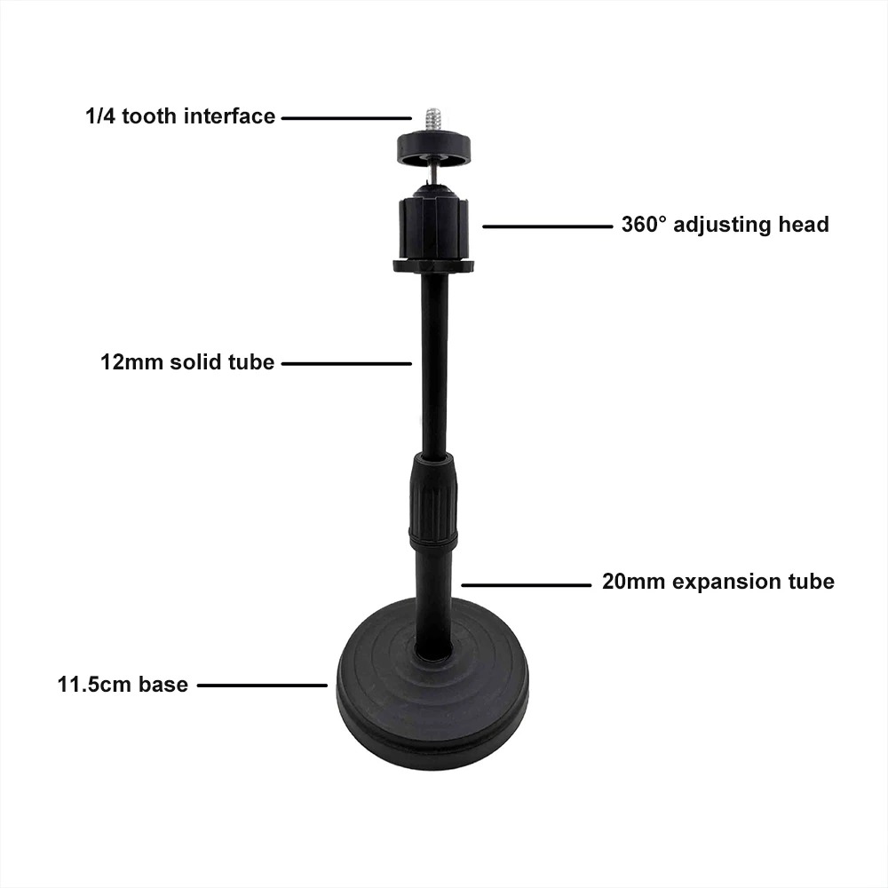 Multi-functional Microphone stand | Phone Holder Reliable Phone Stand - Image 4