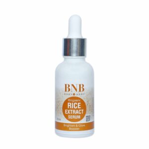 BNB Organic Rice Extract Serum – Brighten & Glow Booster Face Serum - 30ml