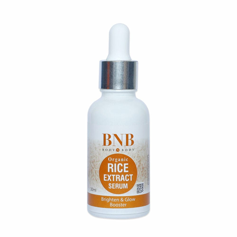 BNB Organic Rice Extract Serum – Brighten & Glow Booster Face Serum - 30ml
