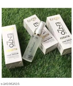 Enzo Keratin Hair Serum – Hair Straightening & Smoothing Serum for Men & Women – 100ml