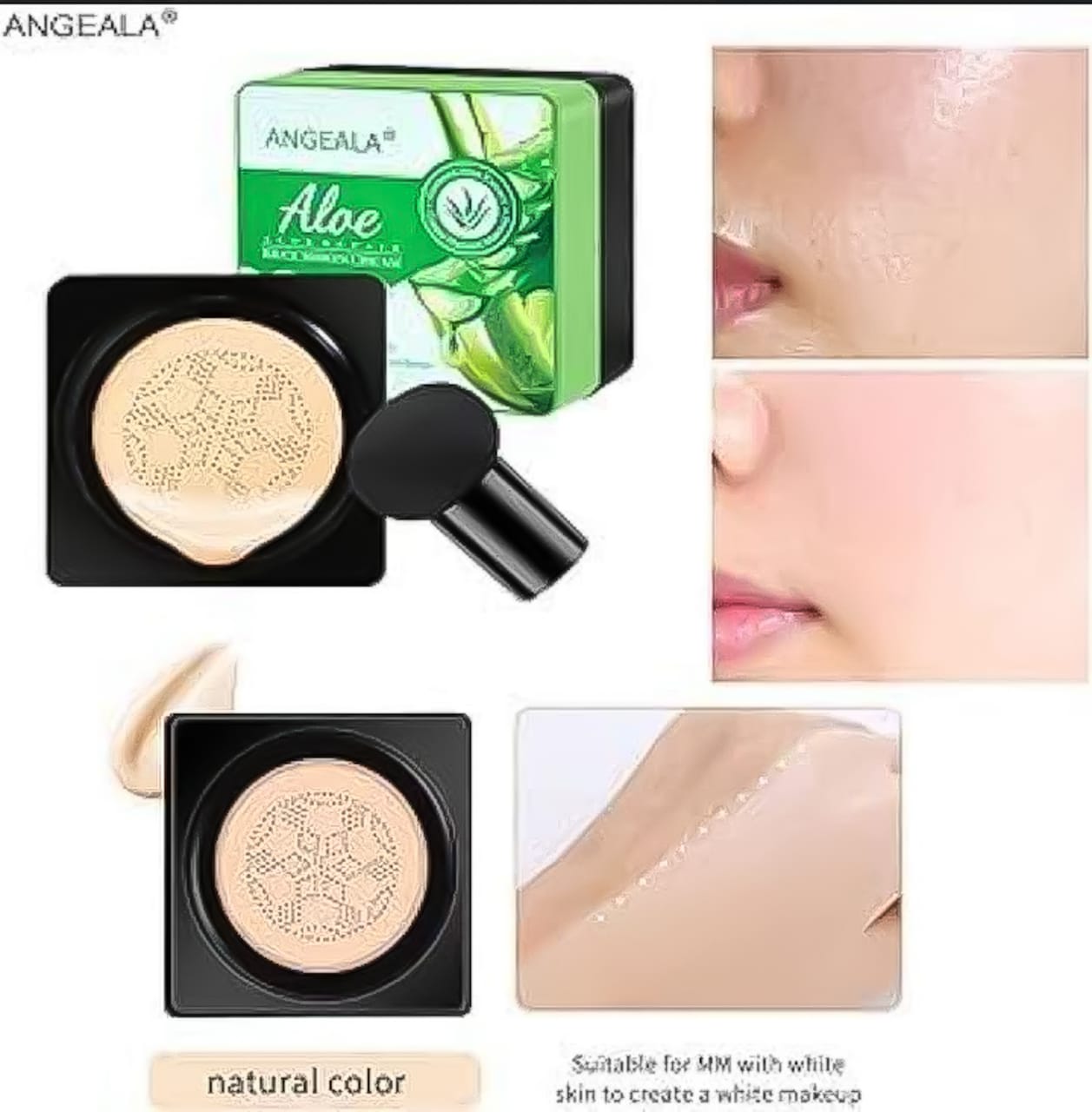 Aloe Vera Air Cushion BB Foundation - Image 2