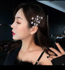 Korean Star Hair Pin For Girls Pack of 2