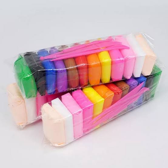 Molding Air dey Clay for kids Super Clay Clay Multi colors a set - Image 3