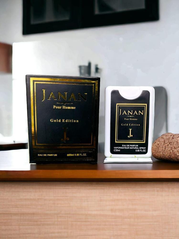 (Pack Of 3 ) J. Janan Gold Edition Long Lasting Fragrance Unisex Perfume - Image 2
