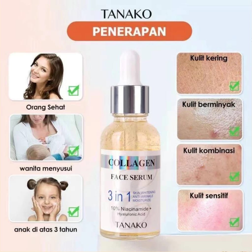 3 in 1 Korean Natural Oil Whitening & Anti Aging Serum 30ml - Image 4