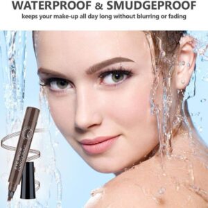 Eyebrow pencil Micro-fork Eyebrow Pencil Four-Point Eyebrow Pencil / Make Eyebrows Look More Natural Look More Spiritual And Beautiful
