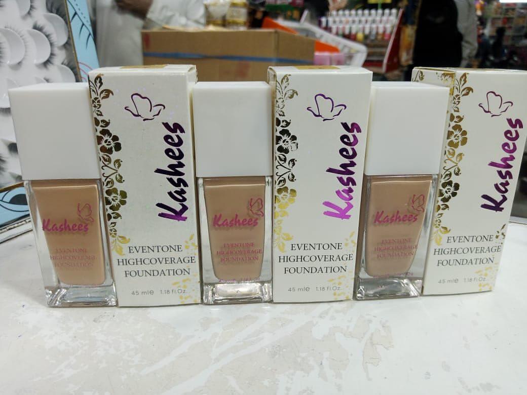 Kashees EvenTone High Coverage Liquid Foundation 45Ml - Image 5