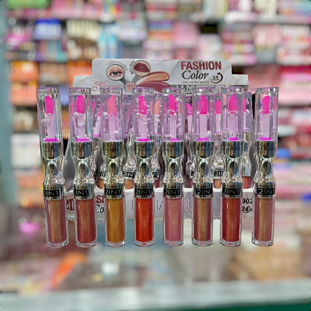 2 in 1 Hydrating Lipgloss + Lip Oil(random color) - Image 3