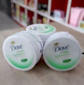 Dove Essential Nourishment Body Cream For Dry Skin – 300 ml