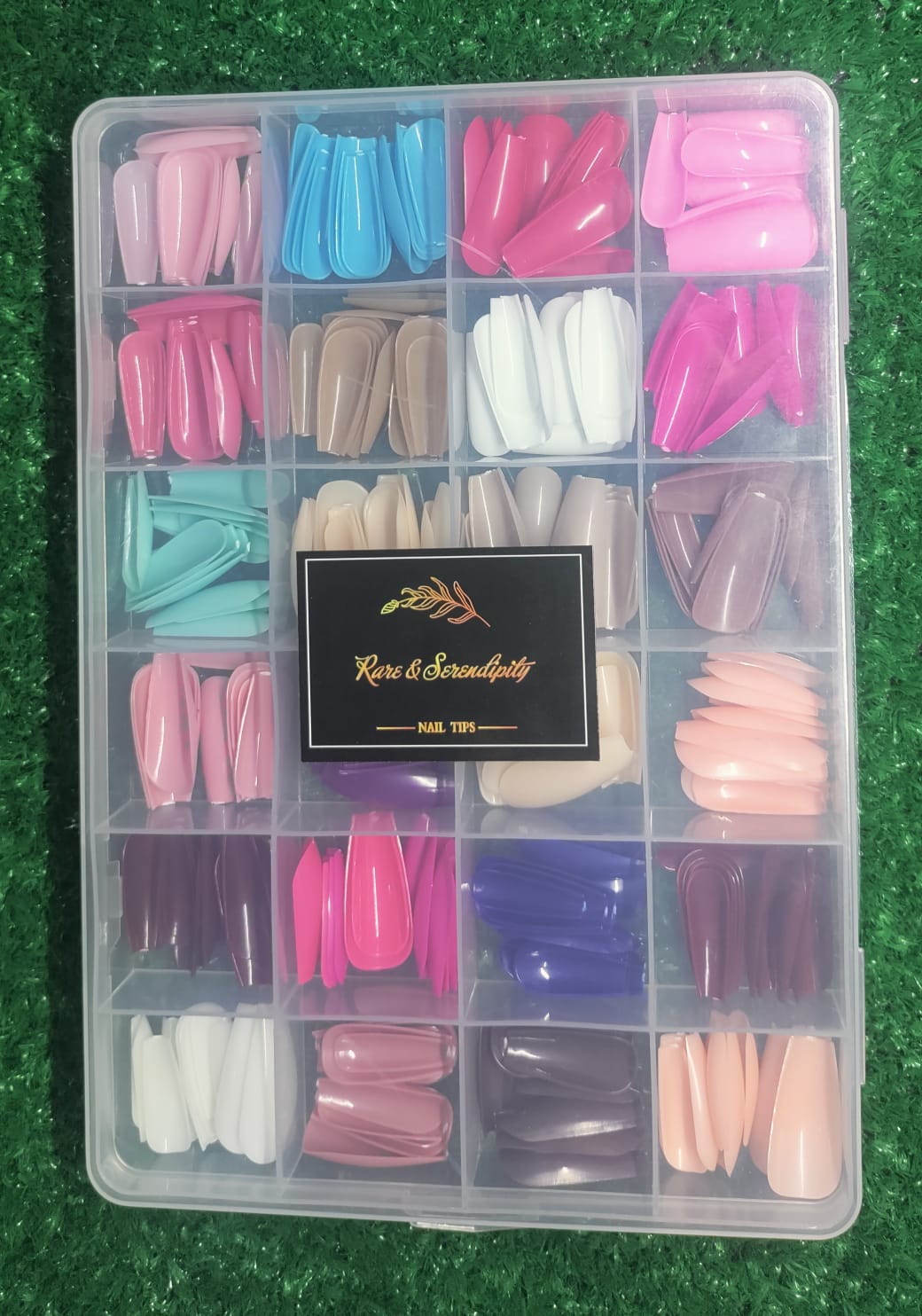 Reusable Fake Nails with Box – Beautiful Variety of Colors | Best Fake Nails For Girls ( Random Color Nails) - Image 3