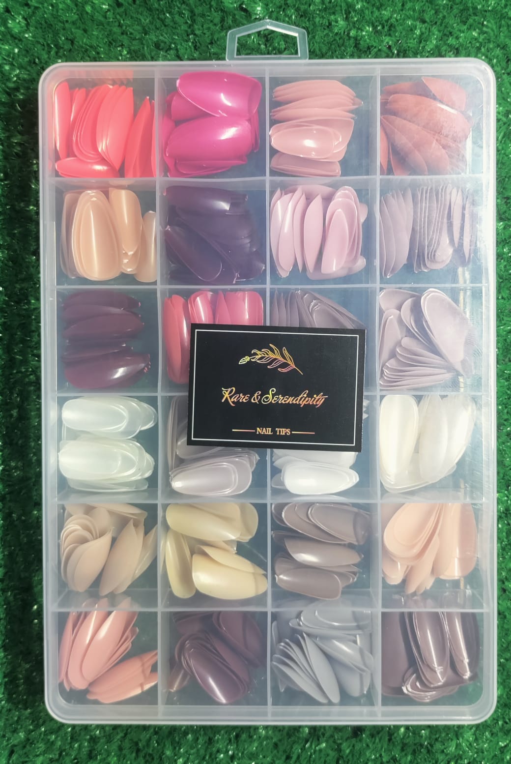 Reusable Fake Nails with Box – Beautiful Variety of Colors | Best Fake Nails For Girls ( Random Color Nails) - Image 5