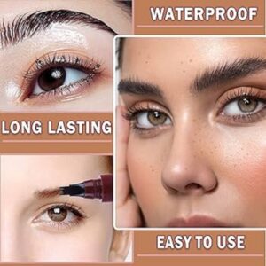 Mecow Liquid Eyebrow Pencil 24 Hours Waterproof Liquid Eyebrow Pen