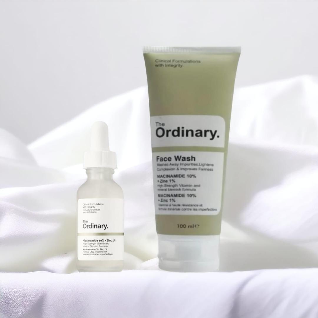 2 in 1 Skin Care Deal | The Ordinary Face Wash Azelaic Acid Suspension 10% & Niacinamide Serum - Image 2