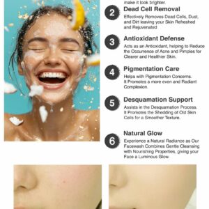 Kashee's Rice Face Wash – Whitening & Brightening Cleanser for Glowing Skin – 150ml