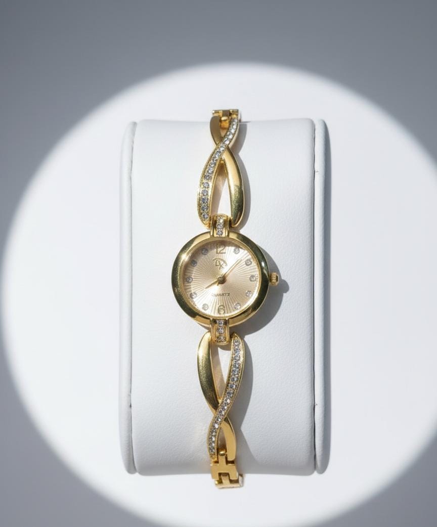 RTJ-181 Elegant Zircon Korean Watch – Stylish Fashion Accessory, Classic Timepiece for Women - Image 2