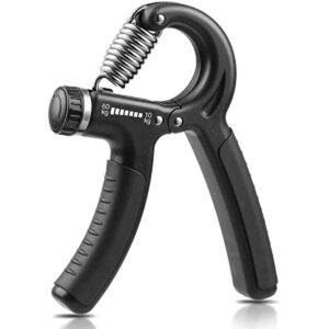 Hand Grips Strengthener – Adjustable Arm, Finger & Wrist Exerciser for Men & Women - Without Counter (Random Color)