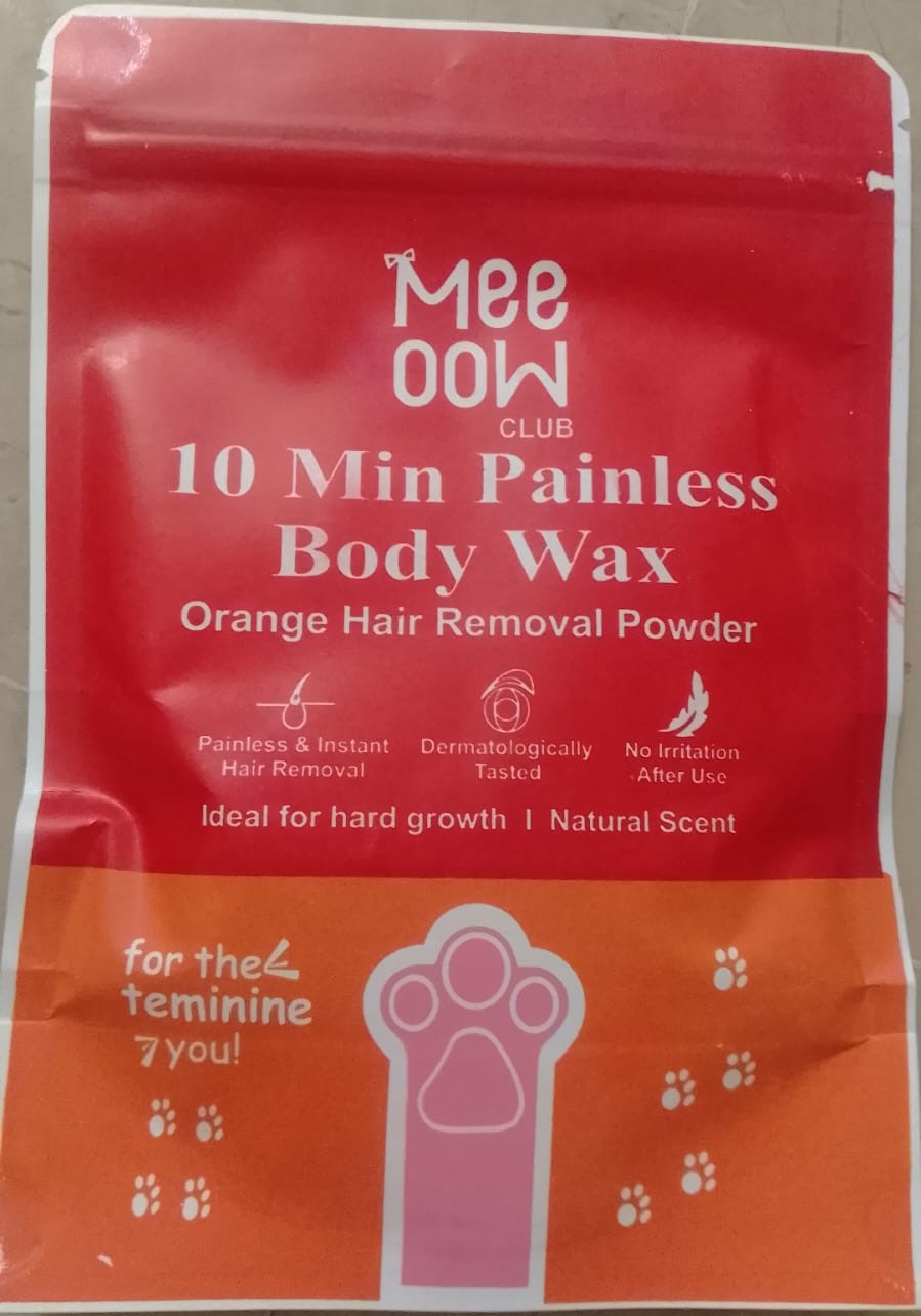 Pack Of 2 Meow Wax Powder - Hair Removal Solution For Smooth Skin Easy And Painless Depilatory Treatment For Body And Face - Image 5