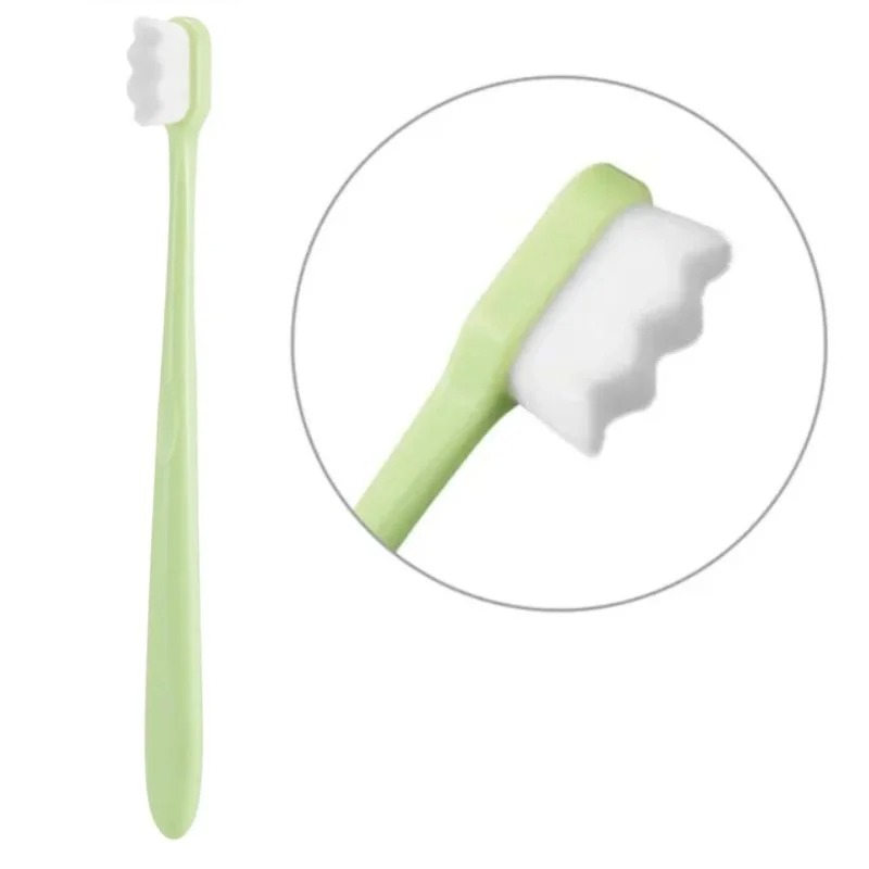 Nano Toothbrush with Travel Case | Ultra Soft Micro-Nano Bristles | Gentle Toothbrush for Sensitive Gums | Suitable for Adults & Kids | Random Color - Image 2