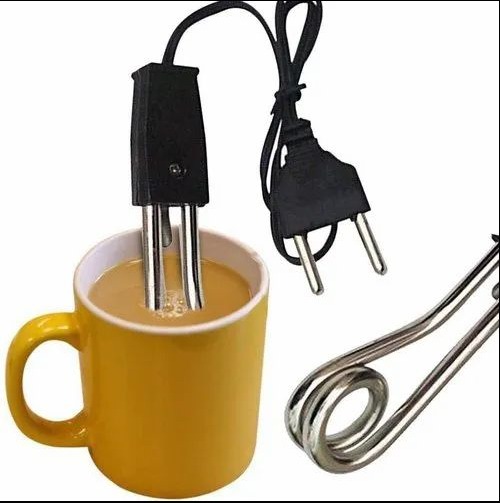 Mini Electric Portable Heating Rod For Instant Water Heating | Compact Travel Immersion Heater For Home, Office, And Outdoor Use (Random Color) - Image 4