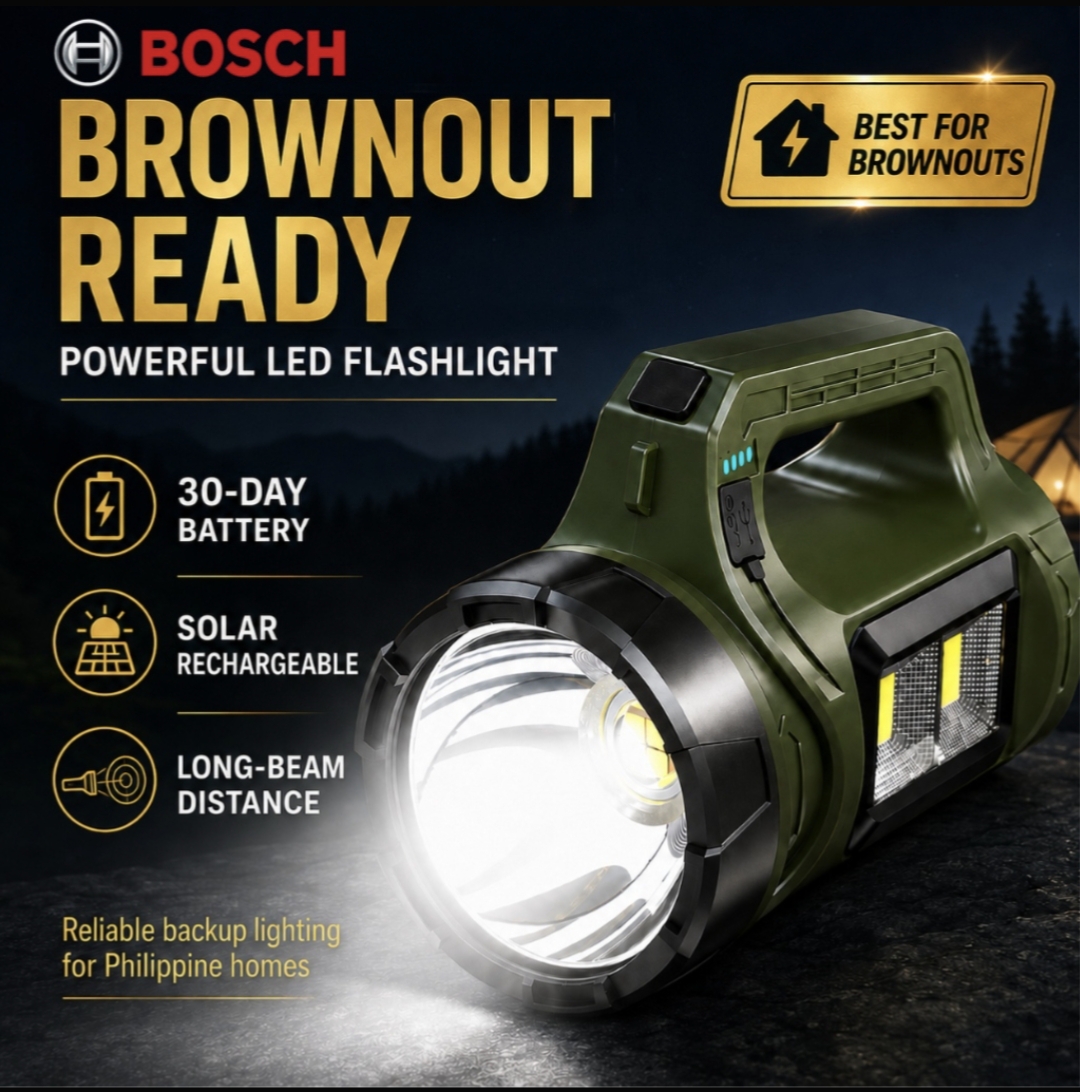 Solar Searchlight flashlight rechargeable heavyduty original flashlight waterproof Search light long range Handheld Flashlight Spotlight Portable Lantern cob light led flashlight heavy duty torch light powerful japan original emergency light torchlight - Image 2