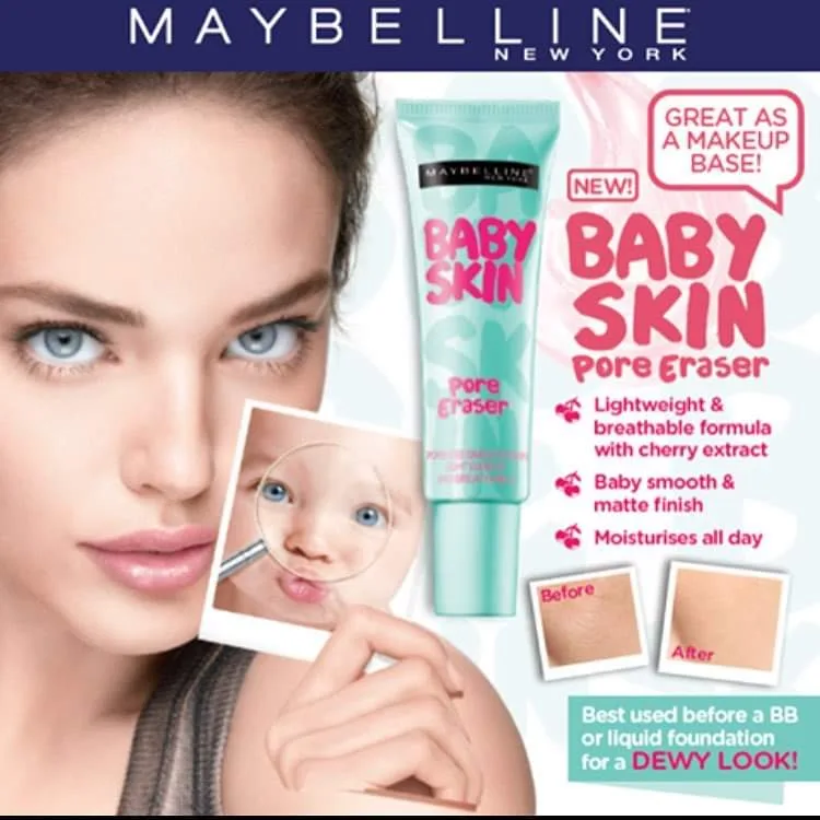 Maybelline Baby Skin Instant Pore Eraser Primer Matte And Poreless Primer, 30 Ml - Image 2