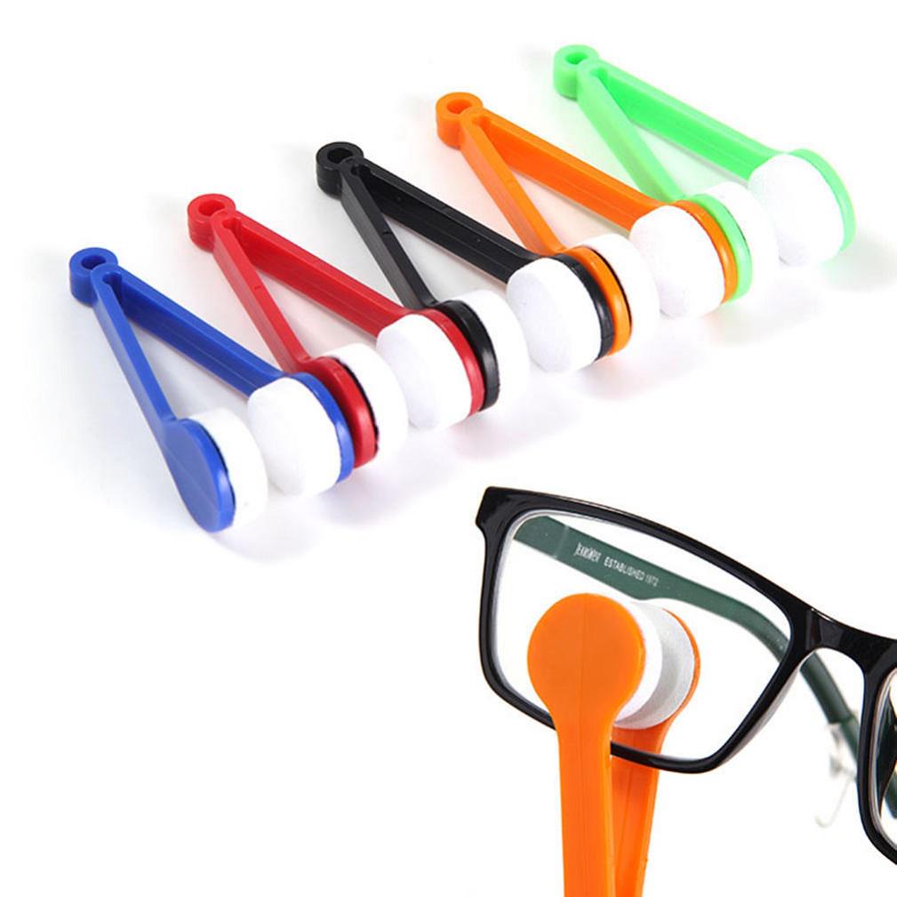 Mini Microfiber Eyeglasses Cleaner – Pocket-Size Lens Cleaning Tool (Random Color) - Image 2