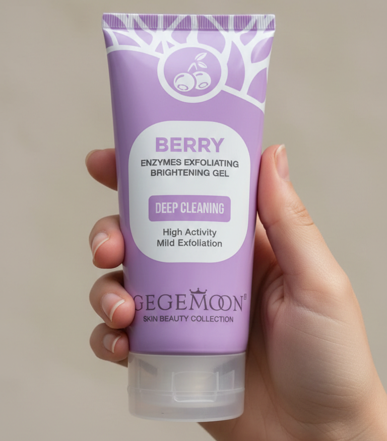 Gegemoon Exfoliating Dead Skin Remover Gel – 150ml Berry Flavor | Smooth & Refreshing Skin Care - Image 3