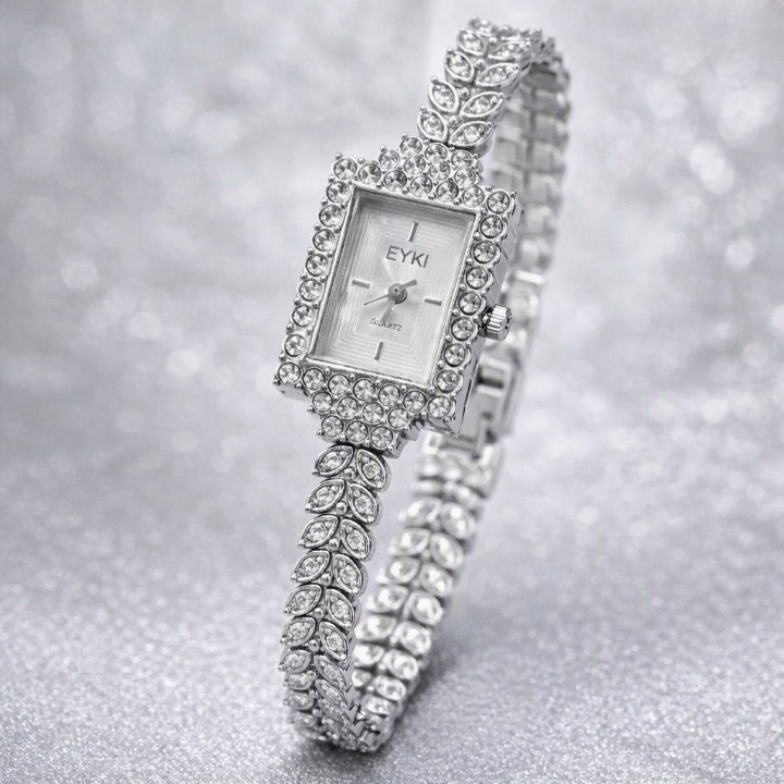 Elegance Imported Korean Shape Trending Leaf Watch for Women - Image 3