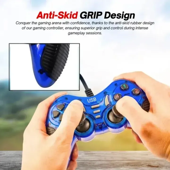 Pro-Level Wireless Gaming Controller – Dual Analog Joystick, Turbo Mode & Ergonomic Grip - Image 2