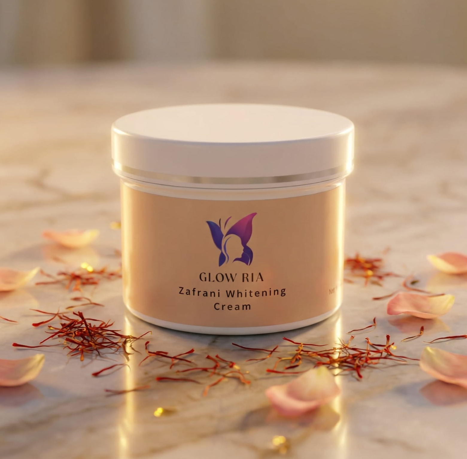 Glow Ria Zafrani Whitening Cream 100G Skin Brightening Cream For Radiant And Even Looking Skin - Image 3