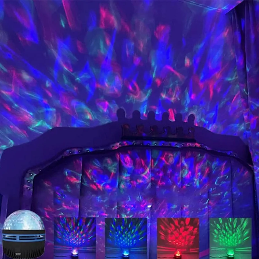 XKL-Q6N RGB LED Projector Light - Galaxy & Party Effect - Image 2