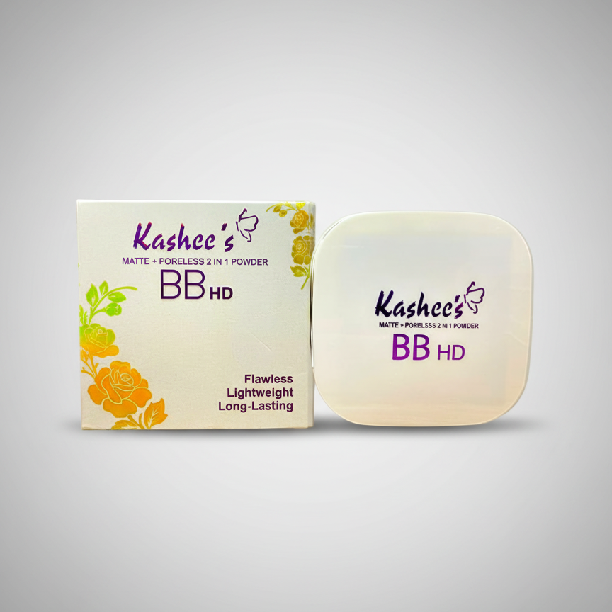 Kashees 2 In 1 Flawless BB HD Face Powder – Dual Action Brightening And Smoothing Powder For Perfect Coverage And Long-Lasting Matte Finish - Image 2