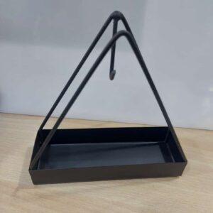 Mosquito Coil Holder Incense Burner Decorative Ornament Craft Triangle (Only black)