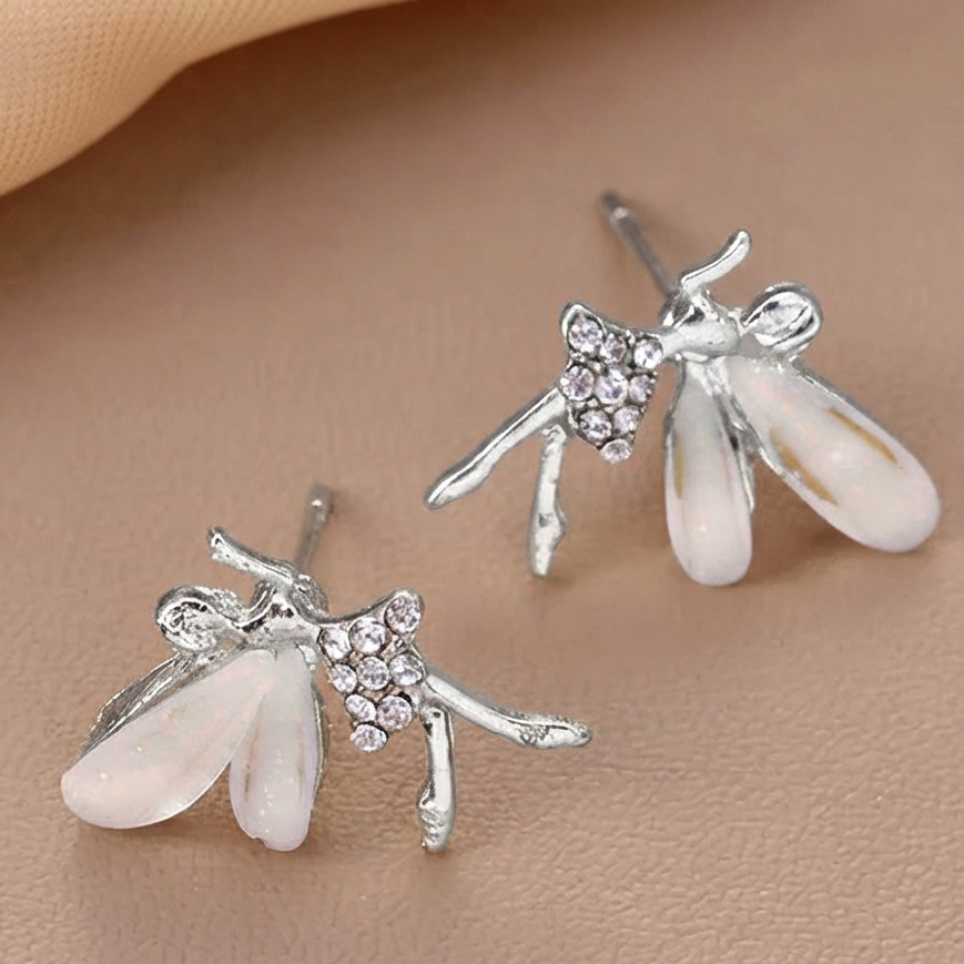 Korean-Style Fairy Stud Earrings - Jewelry Product Designed For Styling And Daily Outfit Routine - Image 3