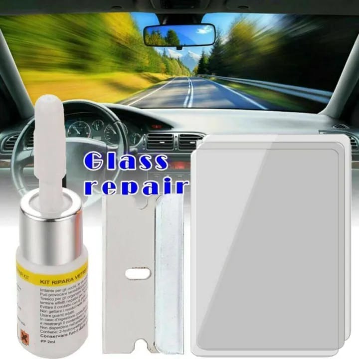 Windshield Crack Repair Toolkit | Car Windshield Glass Repair Kit for Small Chips and Cracks Random Color - Image 2