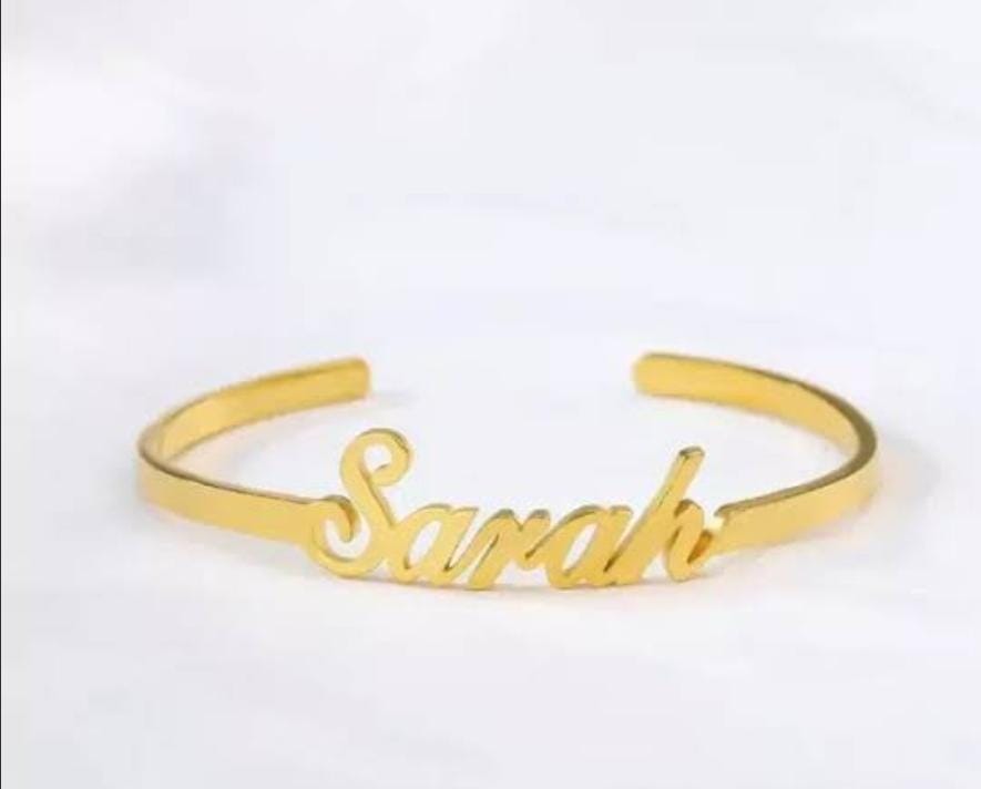 Customized Butterfly Name Kara Bracelet for Women β Personalized Adjustable Cuff Bangle | Customized Jewellery Gift - Image 6