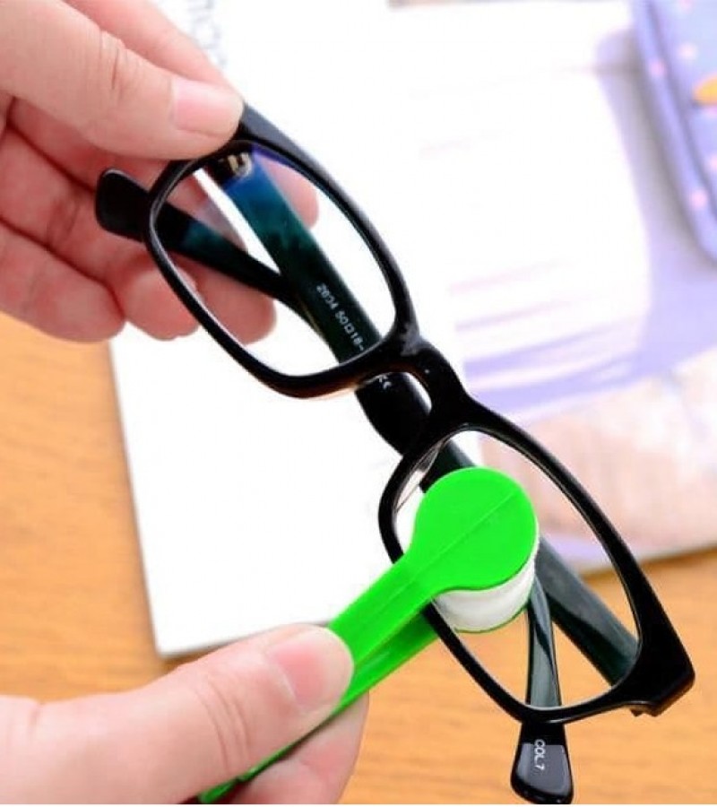 Mini Microfiber Eyeglasses Cleaner – Pocket-Size Lens Cleaning Tool (Random Color) - Image 4