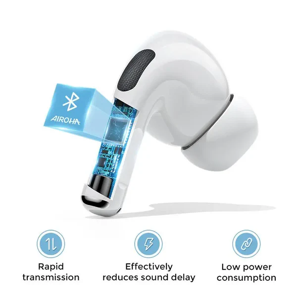 Joyroom AirPods 3 JR‑T03S Plus | Wireless Bluetooth Earbuds | HiFi Sound | Long Battery Life | Free Premium Case - Image 3