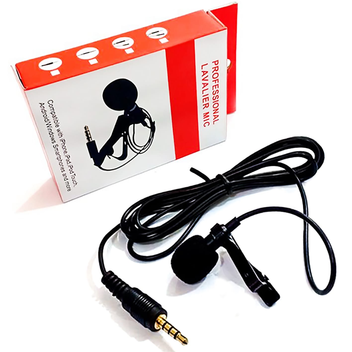 Professional Lavalier Microphone for TikTok & Blogging – Clip-On Wired Mic - Image 3