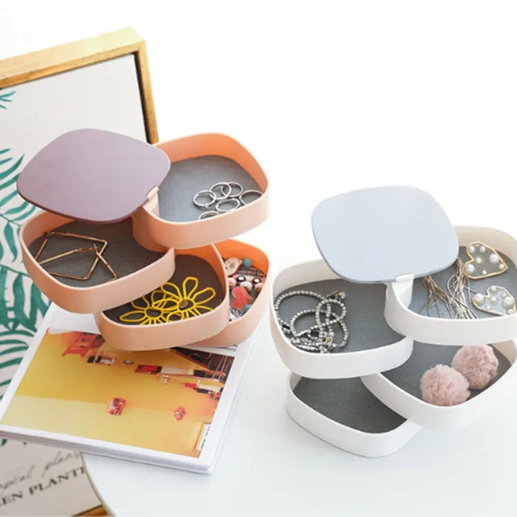 360 jewellery organiser( made in china) Random Color - Image 2