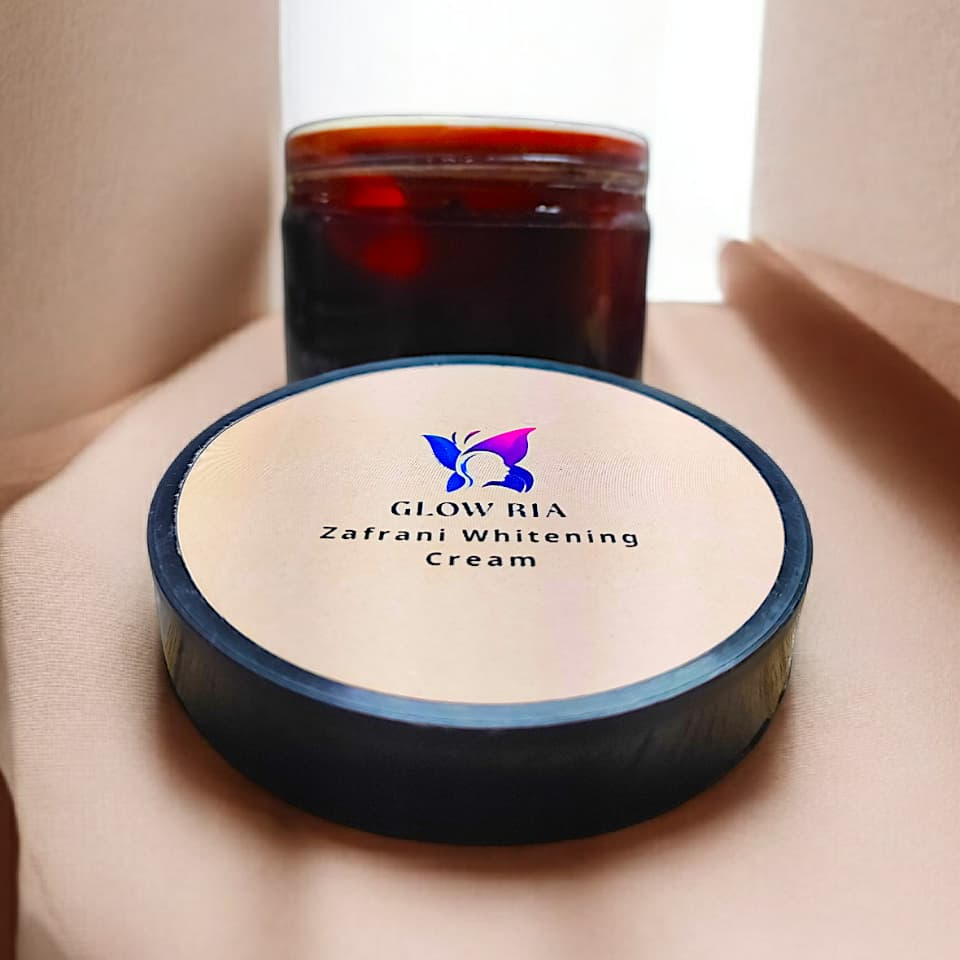 Glow Ria Zafrani Whitening Cream – Brightening & Radiance Boost Formula for Even Skin Tone | 250g - Image 4