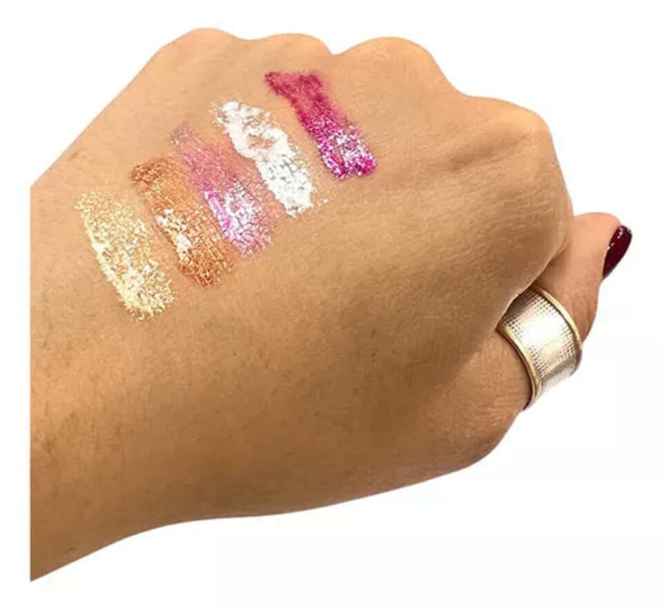 KS ONE 2-In-1 Waterproof Lip Gloss & Eyeshadow Color – Multicolor - Image 5