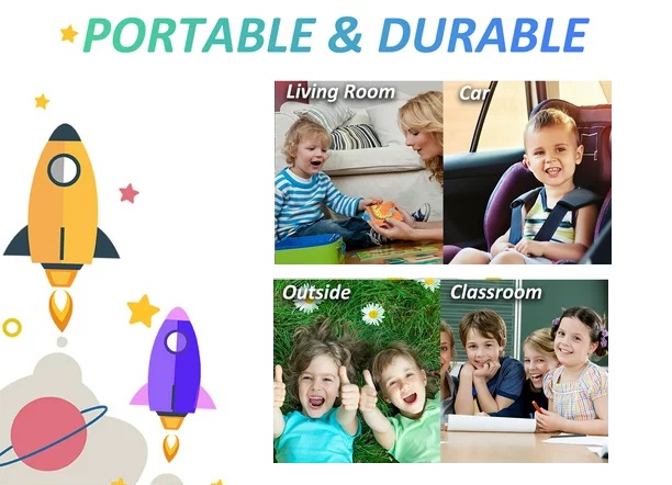 LCD Writing Tablet 10.5" Inch Multicolor Electronic Graphics Tablet Writing Board LCD Writing Pad Drawing Tablet Handwriting Paperless Notepad Graphic Board for Kids