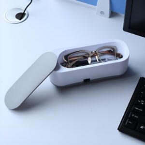 Ultrasonic Cleaner Jewelry Watch Eye Glasses Ring Makeup Brush Cleaning Machine (Random color)