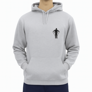 New Summer Collection Full Grey Hoodie FLY MAN Printed For Men And Boys