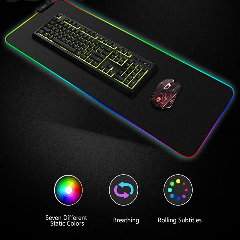 RGB Gaming Mouse Pad With RGB Lights - Image 4