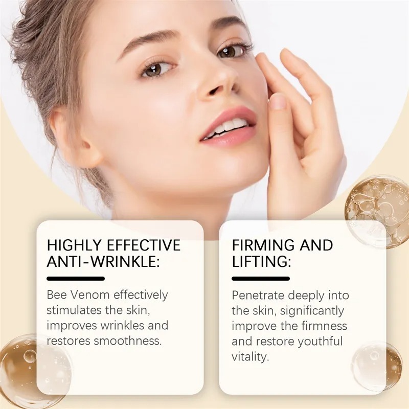 Whitening & Moisturizing Botox Bee Venom Facial Cream – Brightening, Anti-Aging, Hydrating Moisturizer for Radiant, Smooth & Youthful Skin (20g) - Image 5