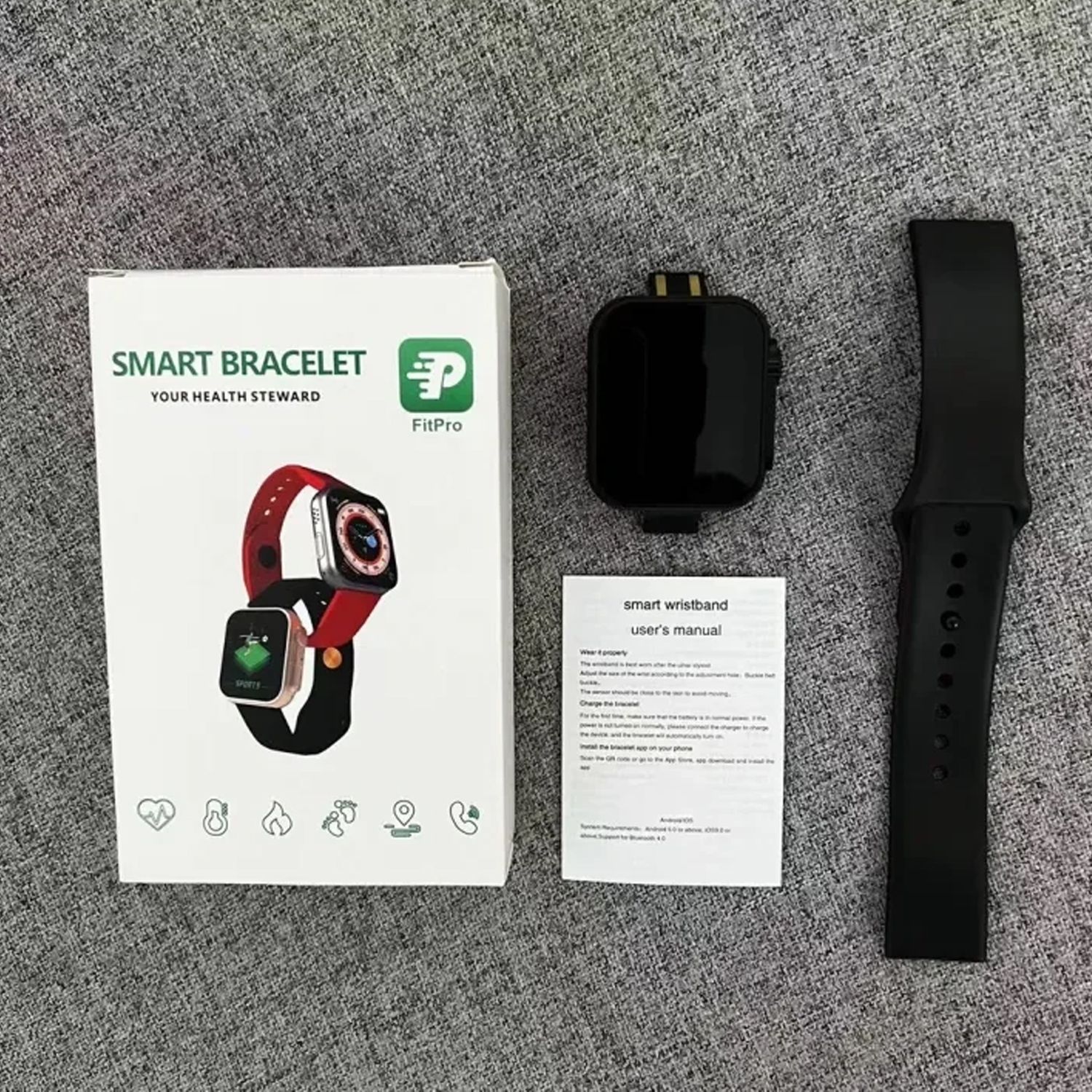 D20 Ultra Smart Watch – Heart Rate, Blood Pressure Monitor & Fitness Tracker - Image 2